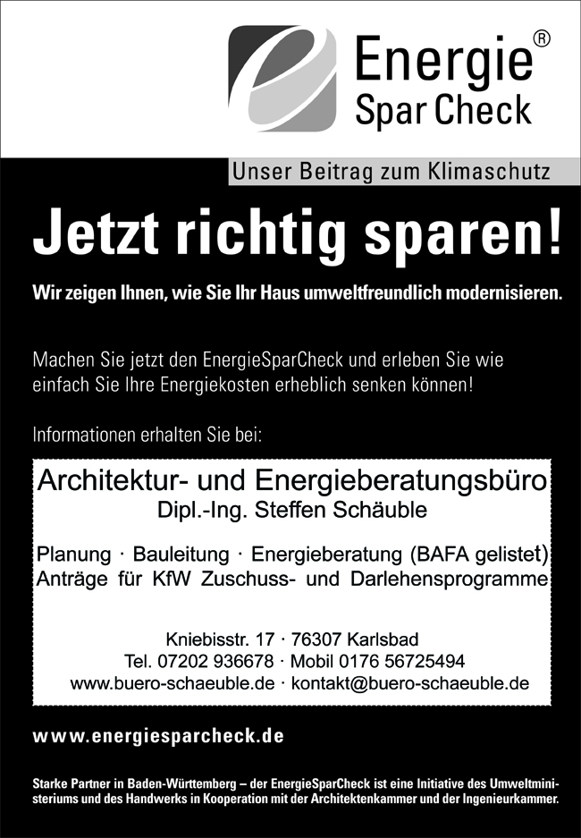 Architekturbuero Schaeuble KW30 Karlsbad Waldbronn Kopie